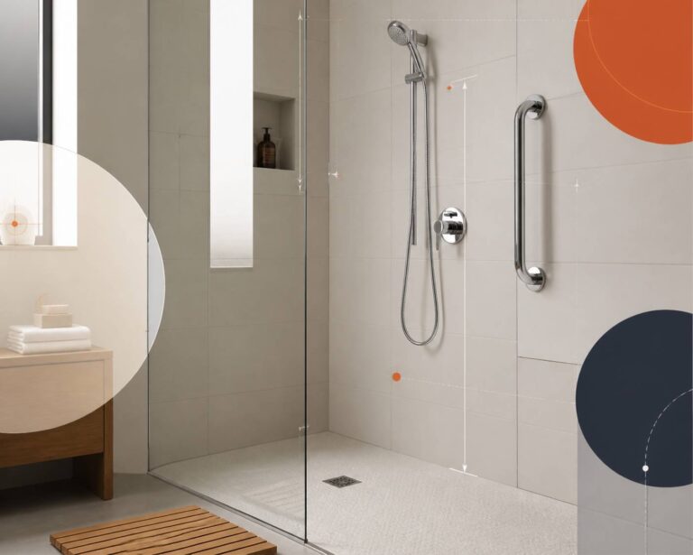 Barre d&rsquo;appui de douche : où la poser, comment la fixer