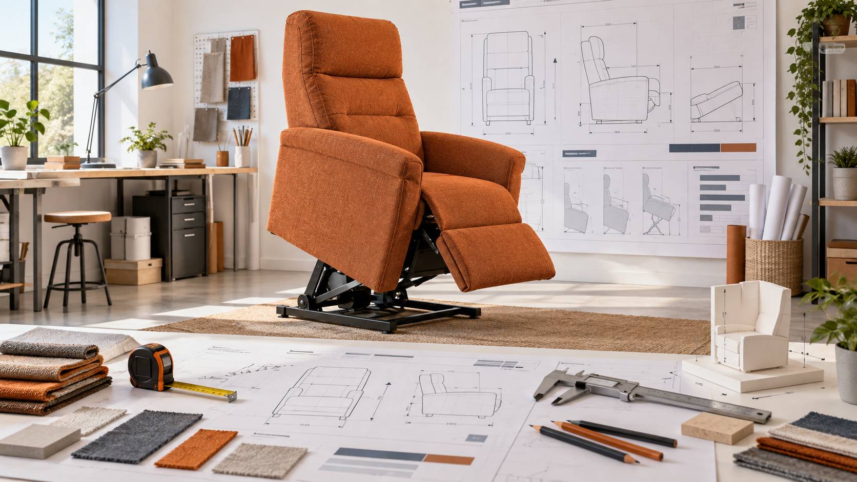 Illustration éditoriale du sujet : Fauteuil releveur électrique : prix, durée de vie et remboursement