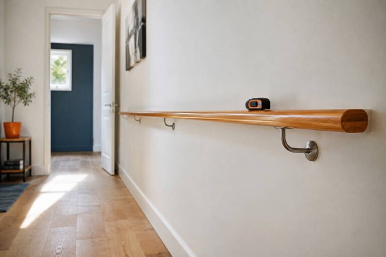 Main courante de couloir : hauteur, continuité et prix au mètre